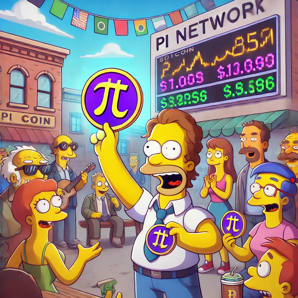 Simpsons and Pi Coin