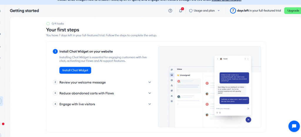 Tidio AI Chatbot Setup