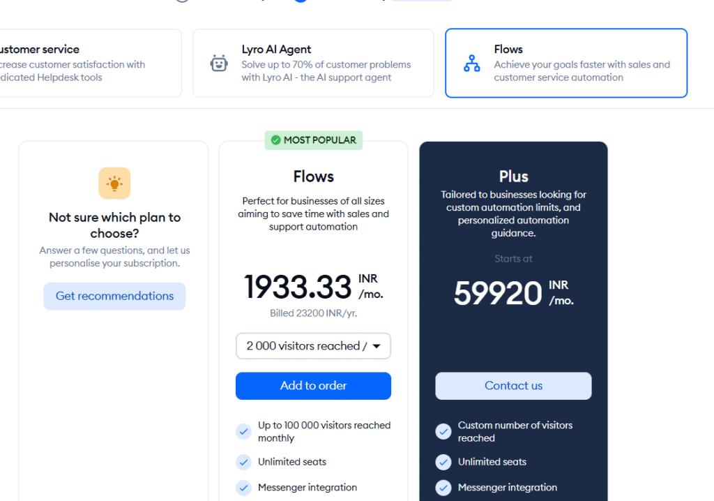 Tidio AI Chatbot