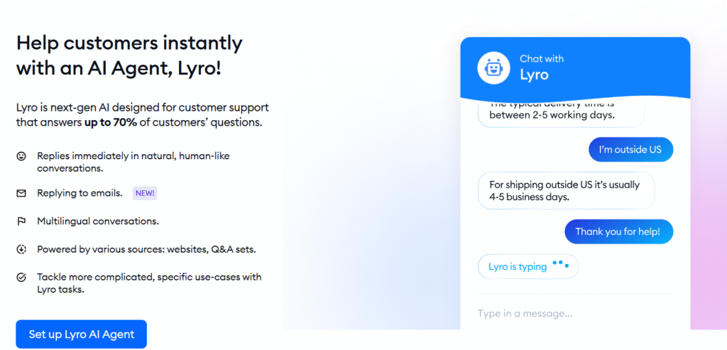 Tidio AI Chatbot